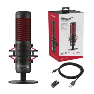 QuadCast micrófono electro stereo 3M Wired